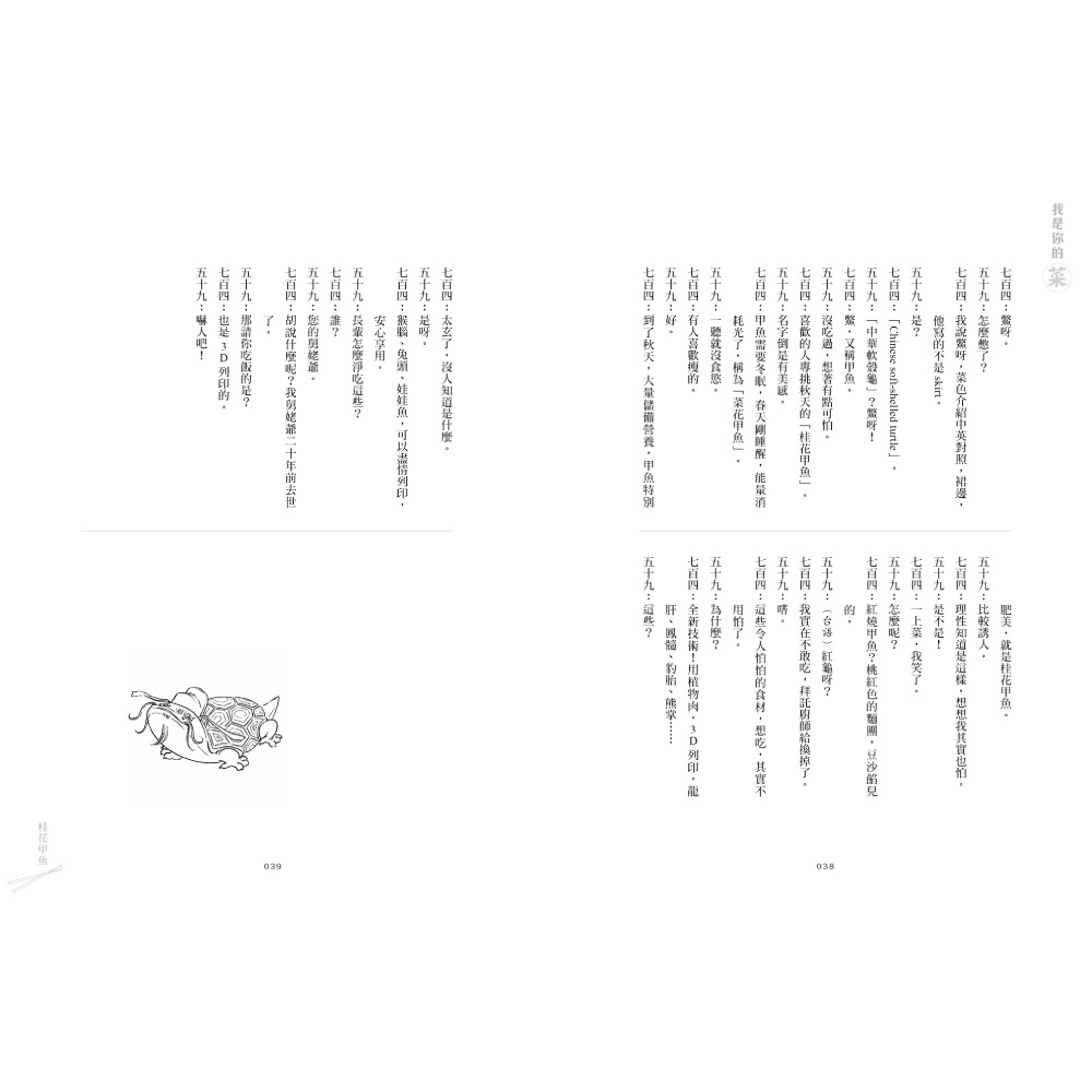 書適》我是你的菜 /馮翊綱、相聲瓦舍藝術群 /印刻-細節圖3