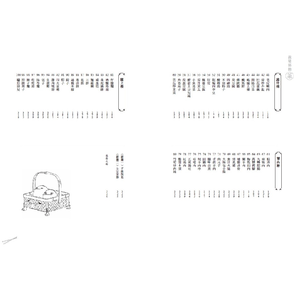書適》我是你的菜 /馮翊綱、相聲瓦舍藝術群 /印刻-細節圖4