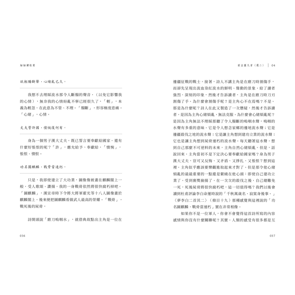 書適》細細讀杜甫：他充滿家國情懷的生涯和詩歌 /施逢雨 /聯經-細節圖5