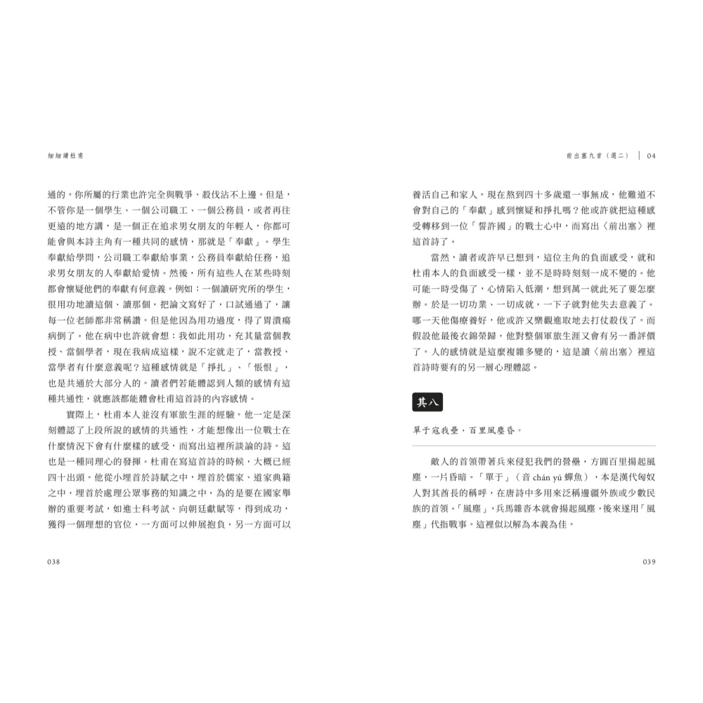 書適》細細讀杜甫：他充滿家國情懷的生涯和詩歌 /施逢雨 /聯經-細節圖6