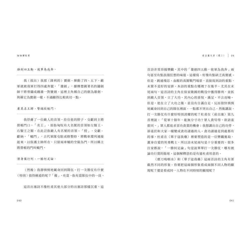 書適》細細讀杜甫：他充滿家國情懷的生涯和詩歌 /施逢雨 /聯經-細節圖7