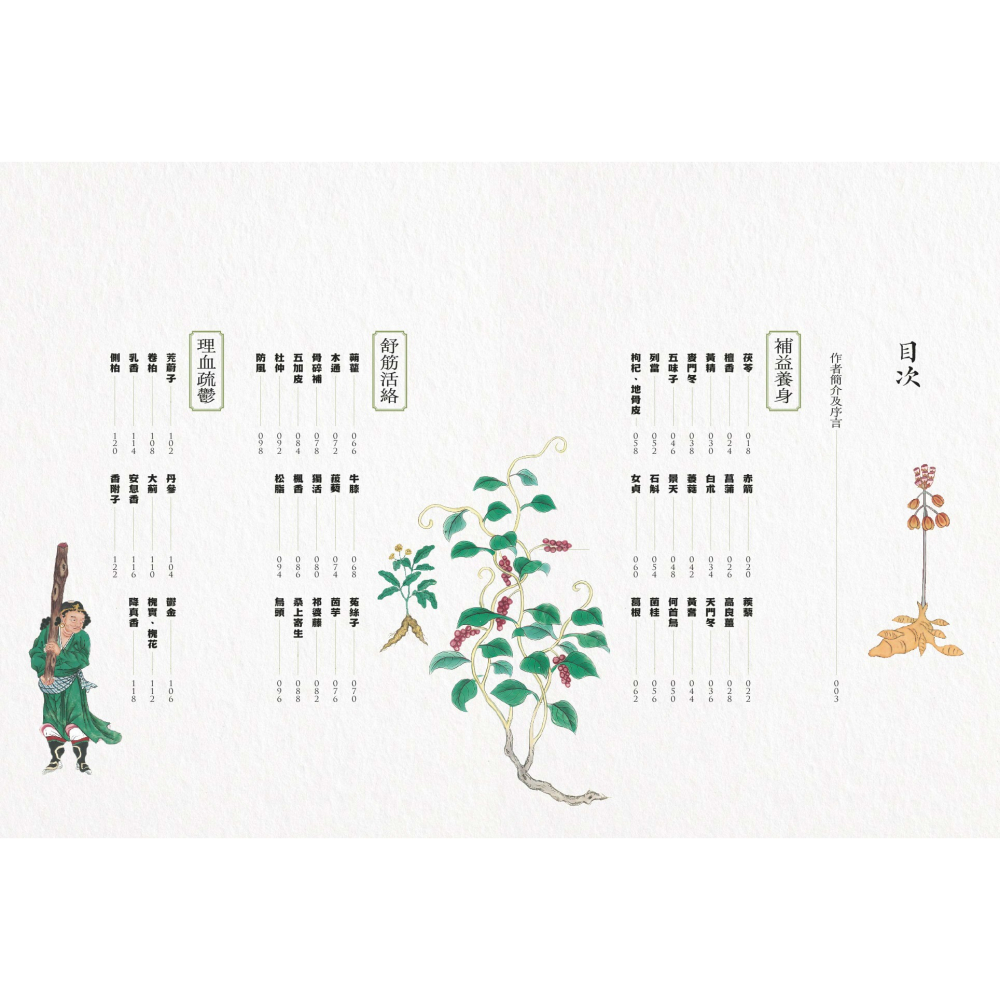 書適》隱世女畫家的自然手繪集：《金石昆蟲草木狀》藥草篇 /聯經-細節圖3