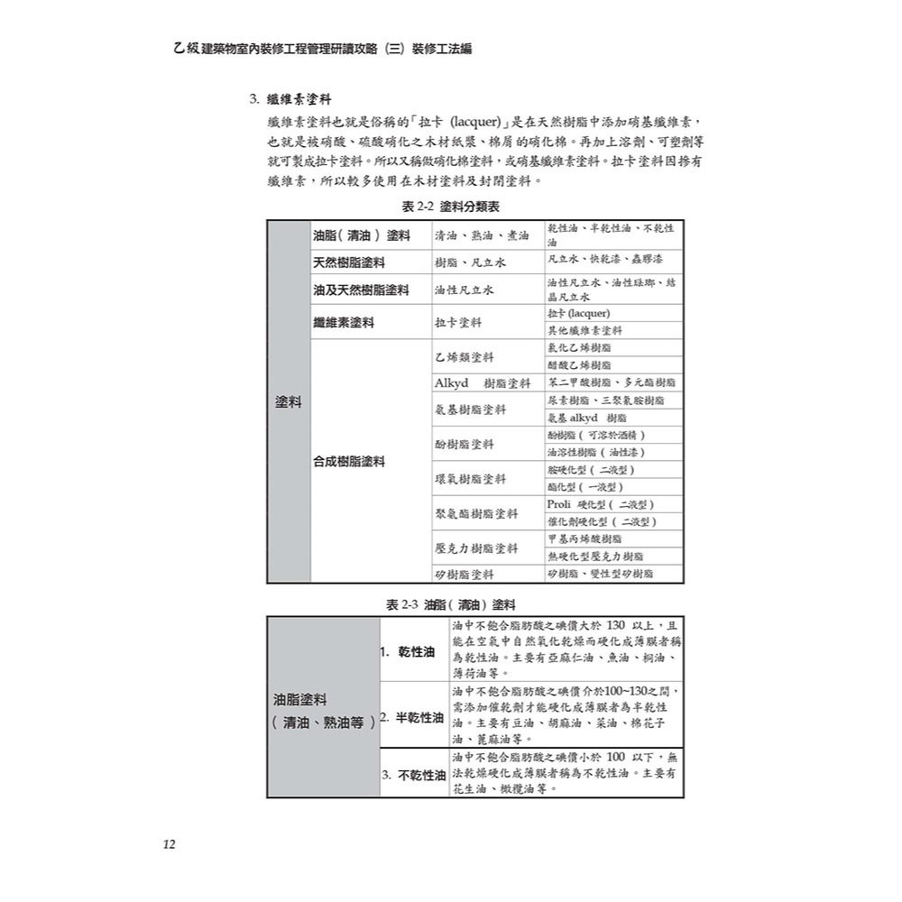 書適》晨興乙級建築物室內裝修工程管理證照研讀攻略(3)：裝修工法編(8版) /晨興 /晨興設計-細節圖5