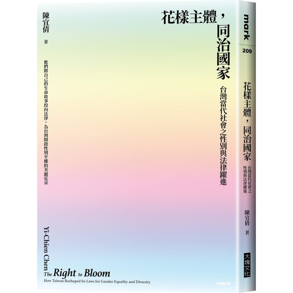 書適》花樣主體，同治國家：台灣當代社會之性別與法律躍進 /陳宜倩 /大塊-細節圖9