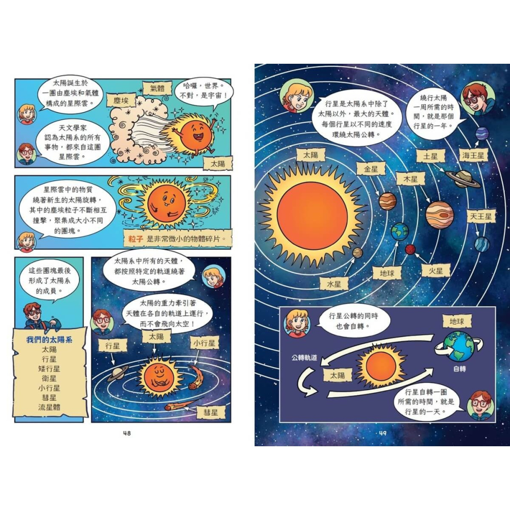 書適》神奇樹屋漫畫知識探險隊：太空 /小天下-細節圖6