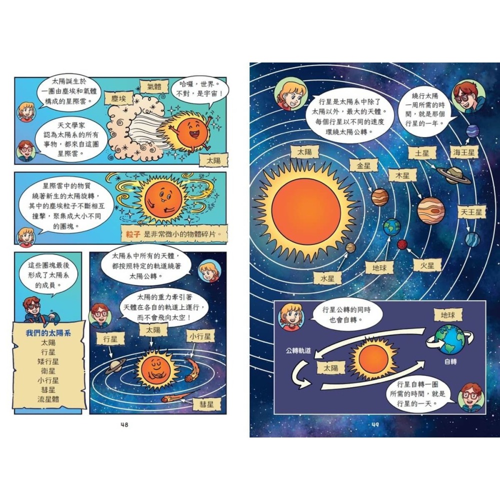 書適》神奇樹屋漫畫知識探險隊：太空 /小天下-細節圖6