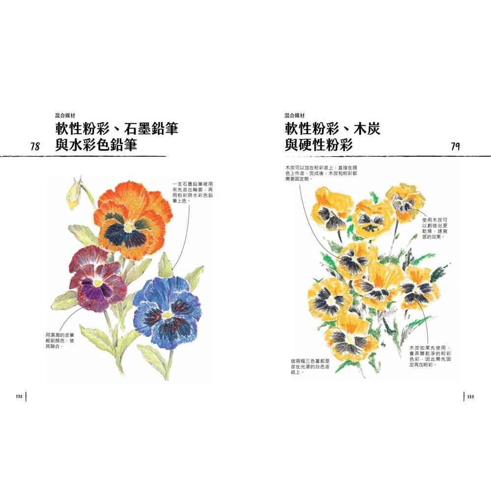 書適》畫畫的101種靈感練習：101種媒材 × 101種技法 × 無限創作可能 /大溏-細節圖5