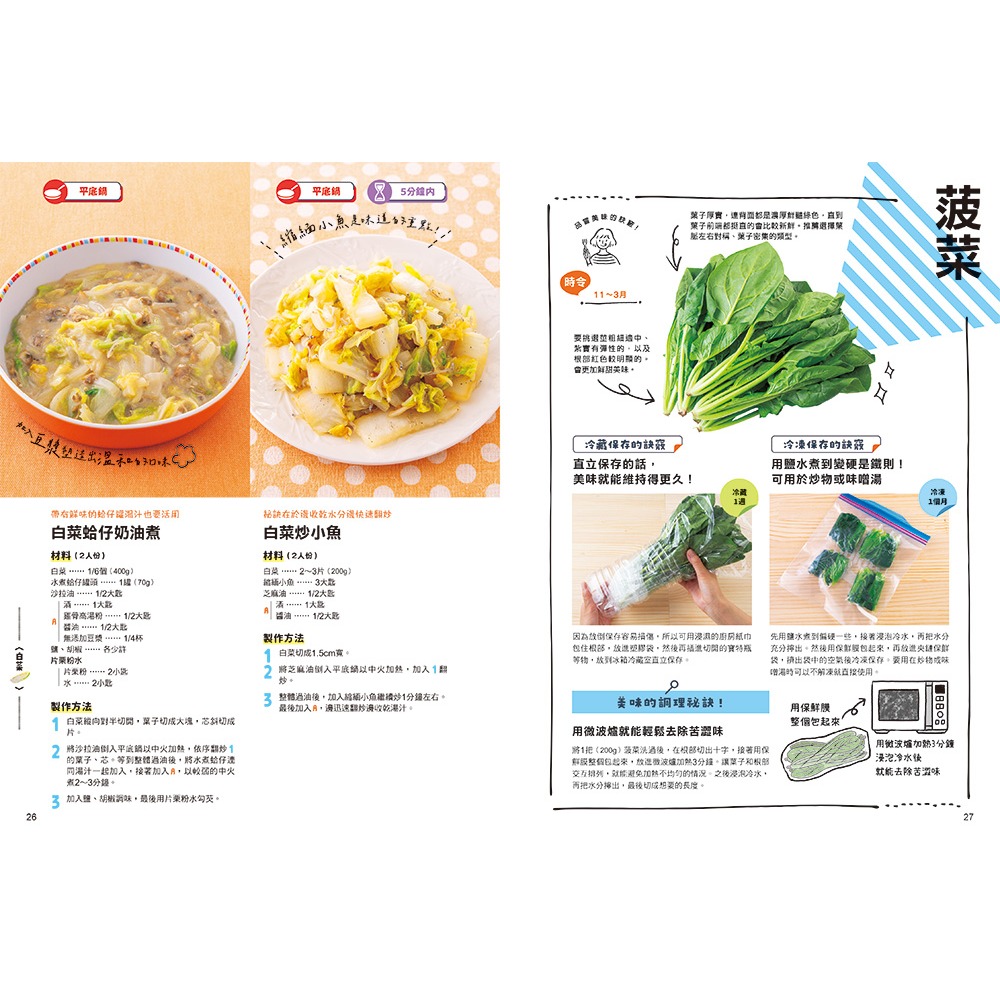 書適團購》簡單的萬能配菜 /倉橋利江 /瑞昇文化-細節圖5