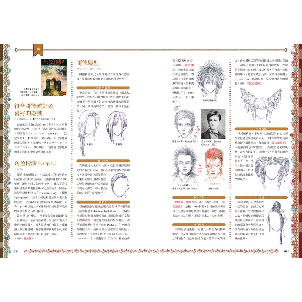 書適團購》哥德&蘿莉塔用語辭典：與視覺系、量產型、地雷系有濃厚淵源的風潮始祖 /鈴木真理子 /瑞昇文化-細節圖7