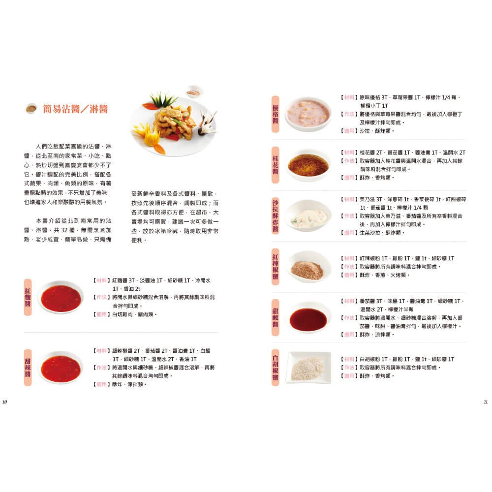 書適》一魚百味：名廚魚料理 ×宴客菜 ×擺盤技巧×沾醬×淋醬 /周振文 /優品-細節圖3