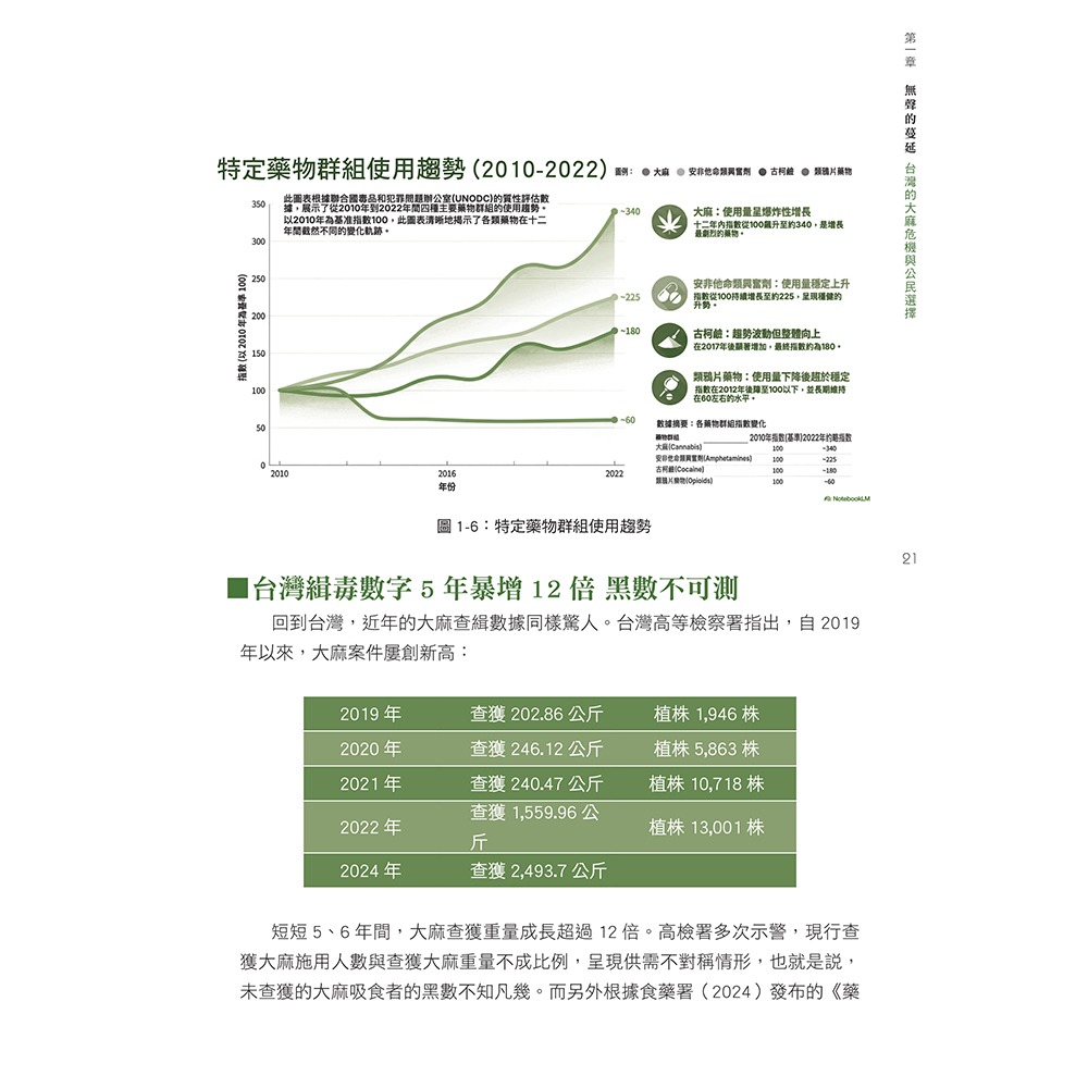 書適》大麻迷霧：從藥理、司法到重生的真實告白 /​真哪噠-細節圖7