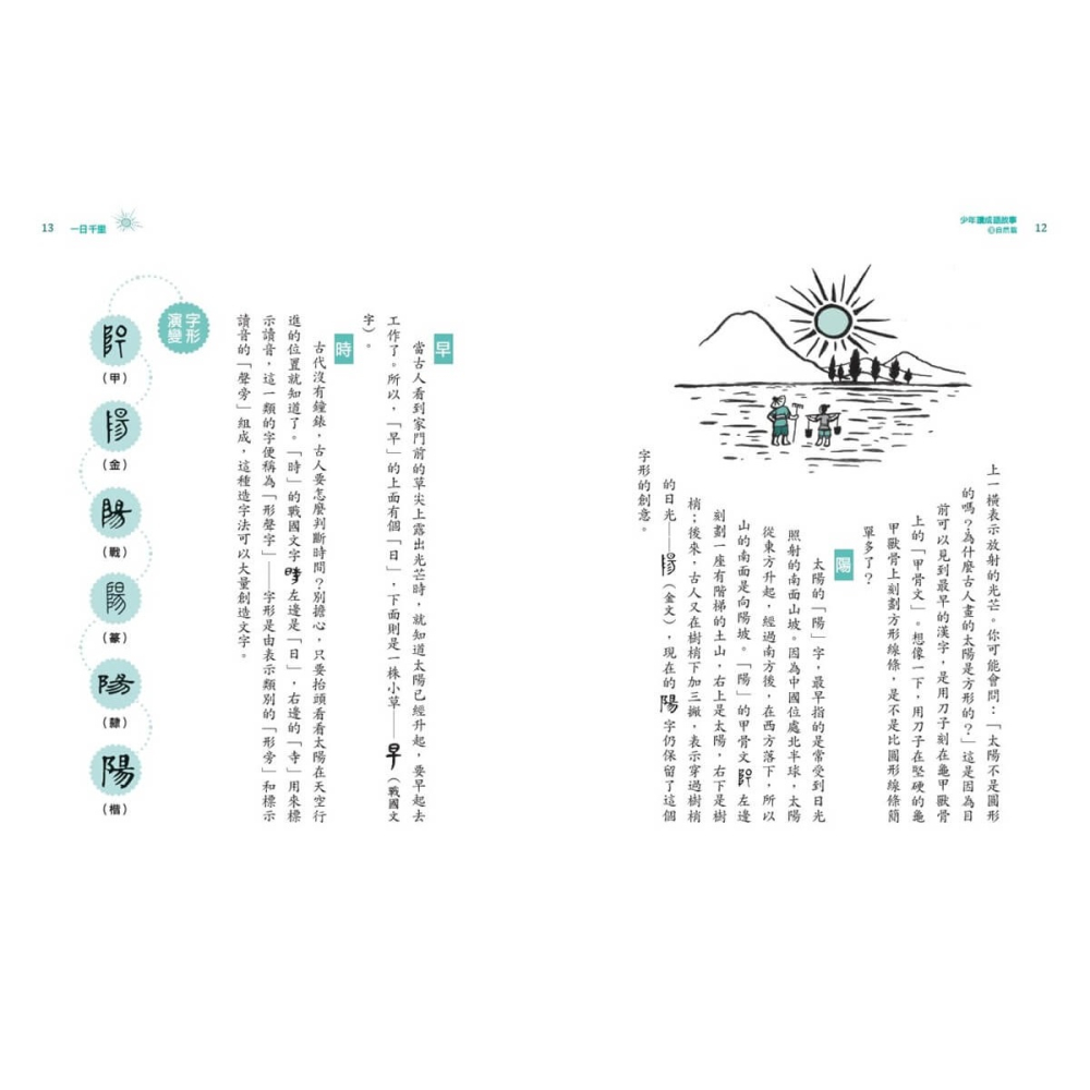 書適》少年讀成語故事1：自然篇 /邱昭瑜 /未來出版-細節圖7