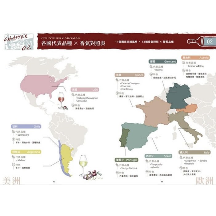 書適》【葡萄酒品酒筆記本】The Wine Tasting Journal探索葡萄酒的感官世界 /林郁峯 /蔚藍文化-細節圖3