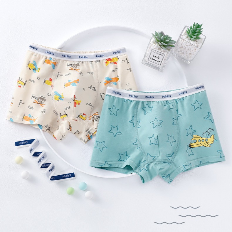 ☆朵拉與瑪姬☆ 新款 年度最推薦 男童兒童四角内褲 皇家莫代爾系列 平角褲 四角褲 莫代爾 睡褲 一組兩件-規格圖8