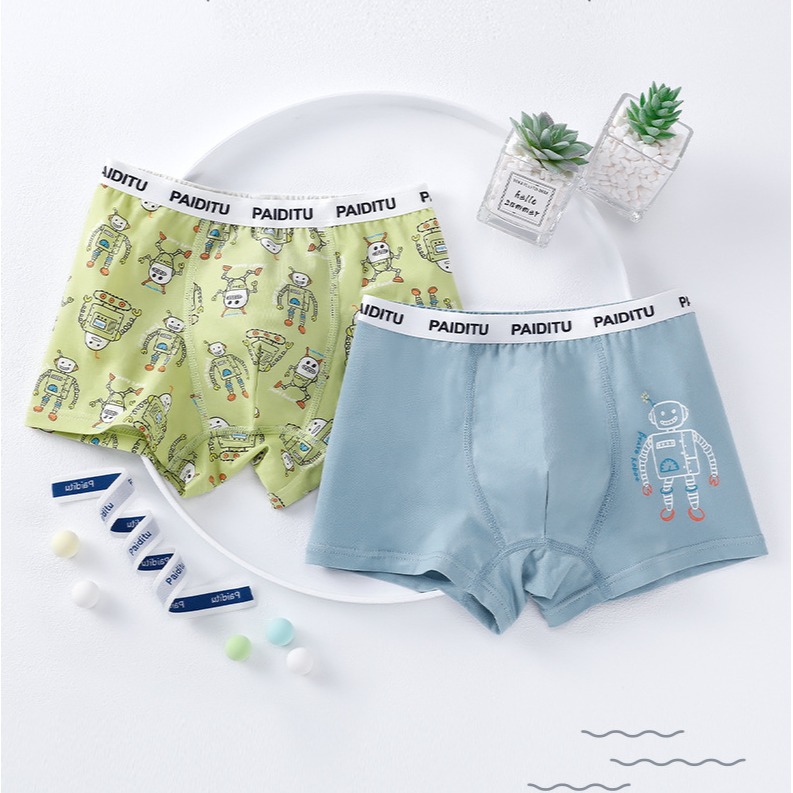 ☆朵拉與瑪姬☆ 新款 年度最推薦 男童兒童四角内褲 皇家莫代爾系列 平角褲 四角褲 莫代爾 睡褲 一組兩件-規格圖8