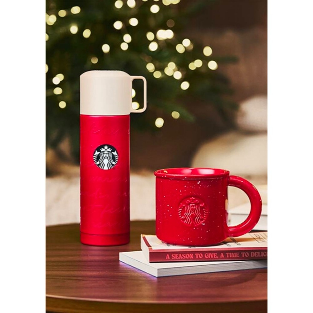 【FLOWER KOREA韓國代購】韓國星巴克限定-2025聖誕節第二彈-史丹利吸管杯-保溫杯-馬克杯-細節圖5