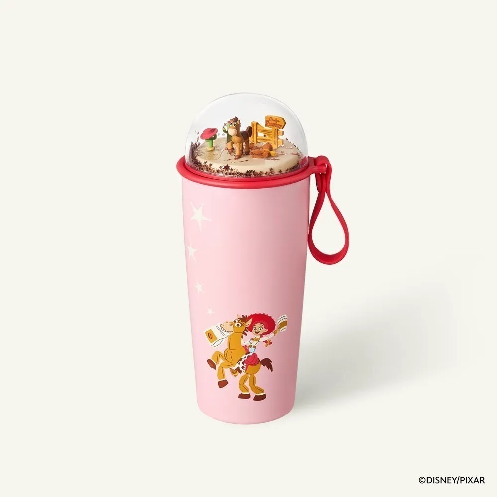 FLOWER_KOREA韓國代購-韓國星巴克限定-玩具總動員系列 冷水杯 三眼怪 胡迪 巴斯光年-規格圖4