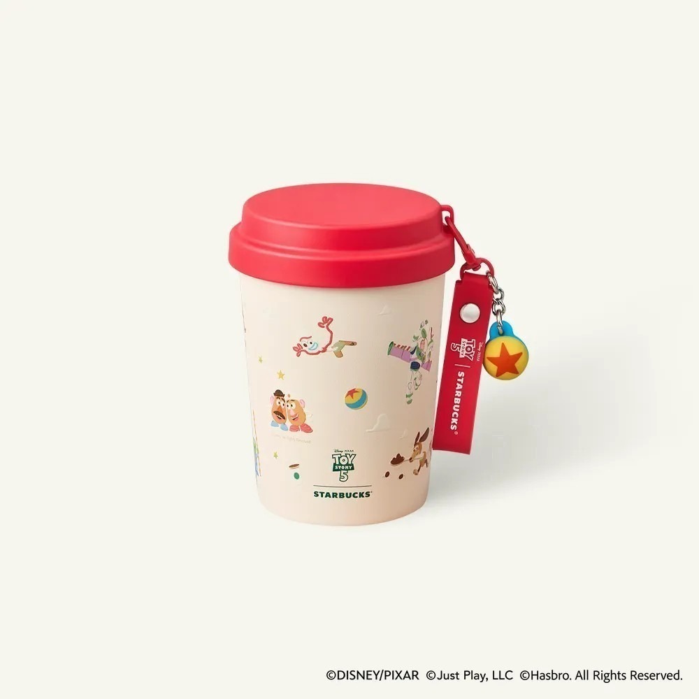 FLOWER_KOREA韓國代購-韓國星巴克限定-玩具總動員系列 冷水杯 三眼怪 胡迪 巴斯光年-規格圖4