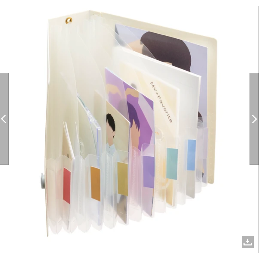 myfa風琴式收納夾コレクションストックファイル(B6サイズ）-細節圖4