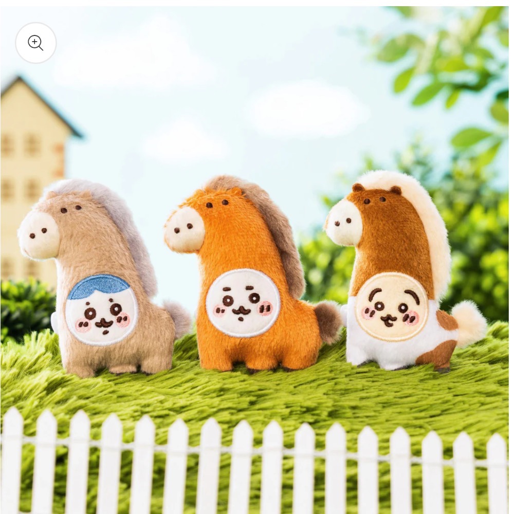 吉伊卡哇變身馬玩偶的徽章套（1組3個）-細節圖2