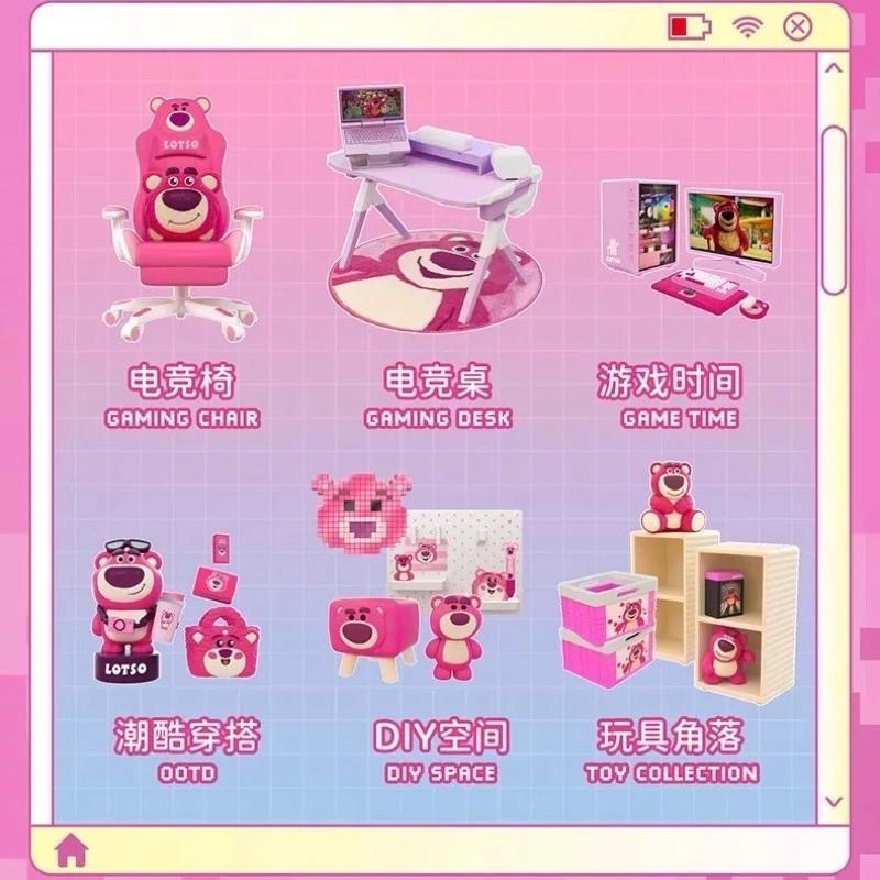 【熊盒子】正版授權🔖 LOTSO 熊抱哥 電競小屋 盲盒 微縮場景🎬-細節圖7