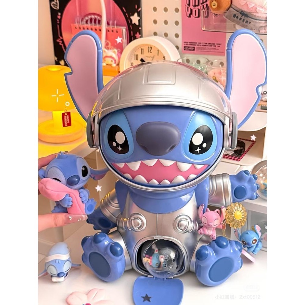 【熊盒子】正版授權🔖 俐噢玩具 迪士尼 史迪奇 星際扭蛋機 玩具 公仔 禮物🎁-細節圖6