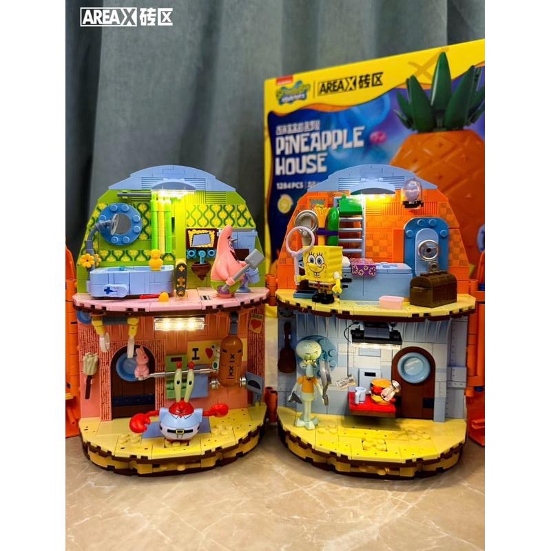 【熊盒子】 正版授權🔖 AREAX 磚區 海綿寶寶 菠蘿屋 公仔 玩具 禮物-細節圖3