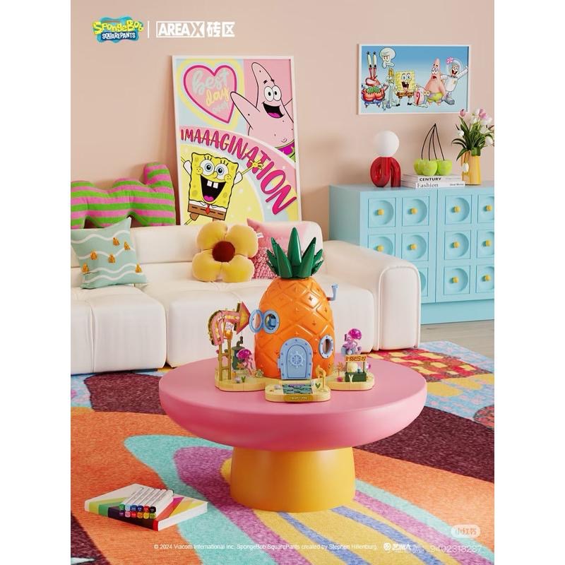 【熊盒子】 正版授權🔖 AREAX 磚區 海綿寶寶 菠蘿屋 公仔 玩具 禮物-細節圖6