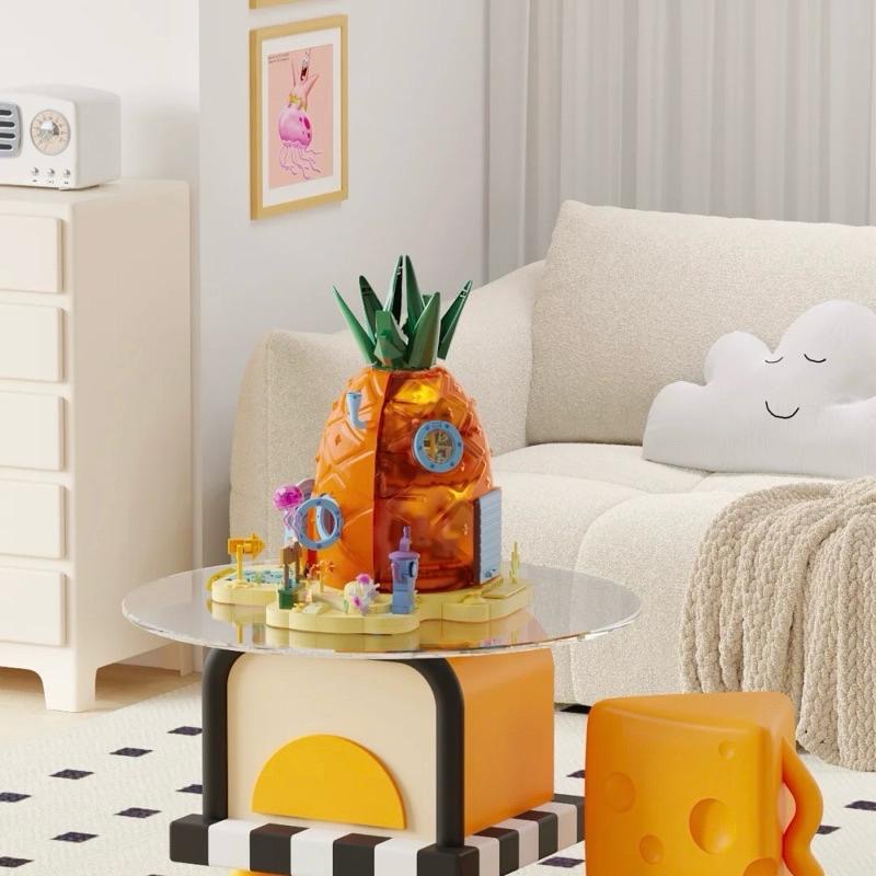 【熊盒子】 正版授權🔖 AREAX 磚區 海綿寶寶 菠蘿屋 公仔 玩具 禮物-細節圖7