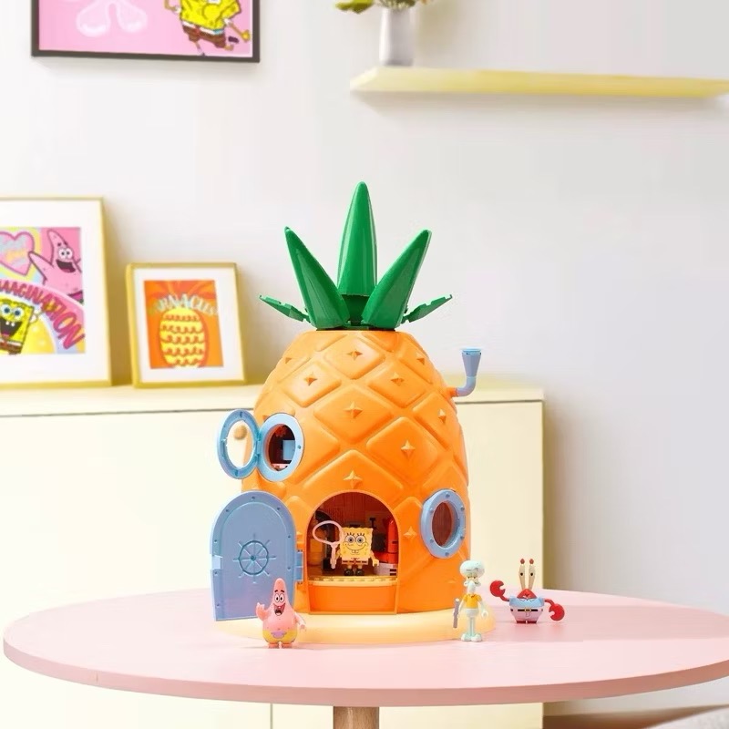 【熊盒子】 正版授權🔖 AREAX 磚區 海綿寶寶 菠蘿屋 公仔 玩具 禮物-規格圖8