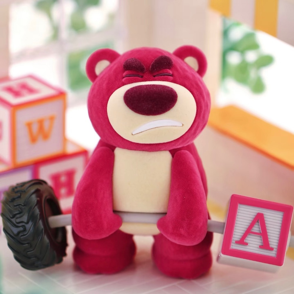 【熊盒子】正版授權🔖DISNEY 迪士尼 熊抱哥 草莓熊 健身了解一下 盲盒 LOTSO 公仔 玩具 禮物-細節圖7