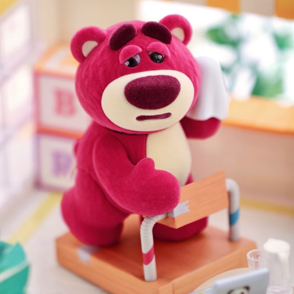 【熊盒子】正版授權🔖DISNEY 迪士尼 熊抱哥 草莓熊 健身了解一下 盲盒 LOTSO 公仔 玩具 禮物-細節圖8