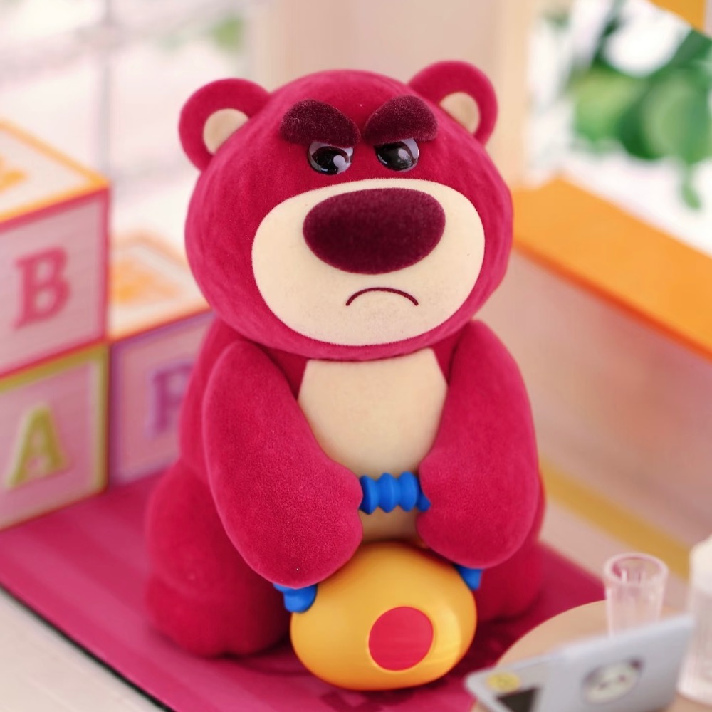 【熊盒子】正版授權🔖DISNEY 迪士尼 熊抱哥 草莓熊 健身了解一下 盲盒 LOTSO 公仔 玩具 禮物-細節圖9