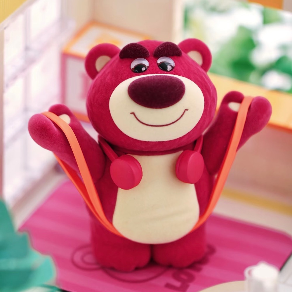 【熊盒子】正版授權🔖DISNEY 迪士尼 熊抱哥 草莓熊 健身了解一下 盲盒 LOTSO 公仔 玩具 禮物-細節圖10