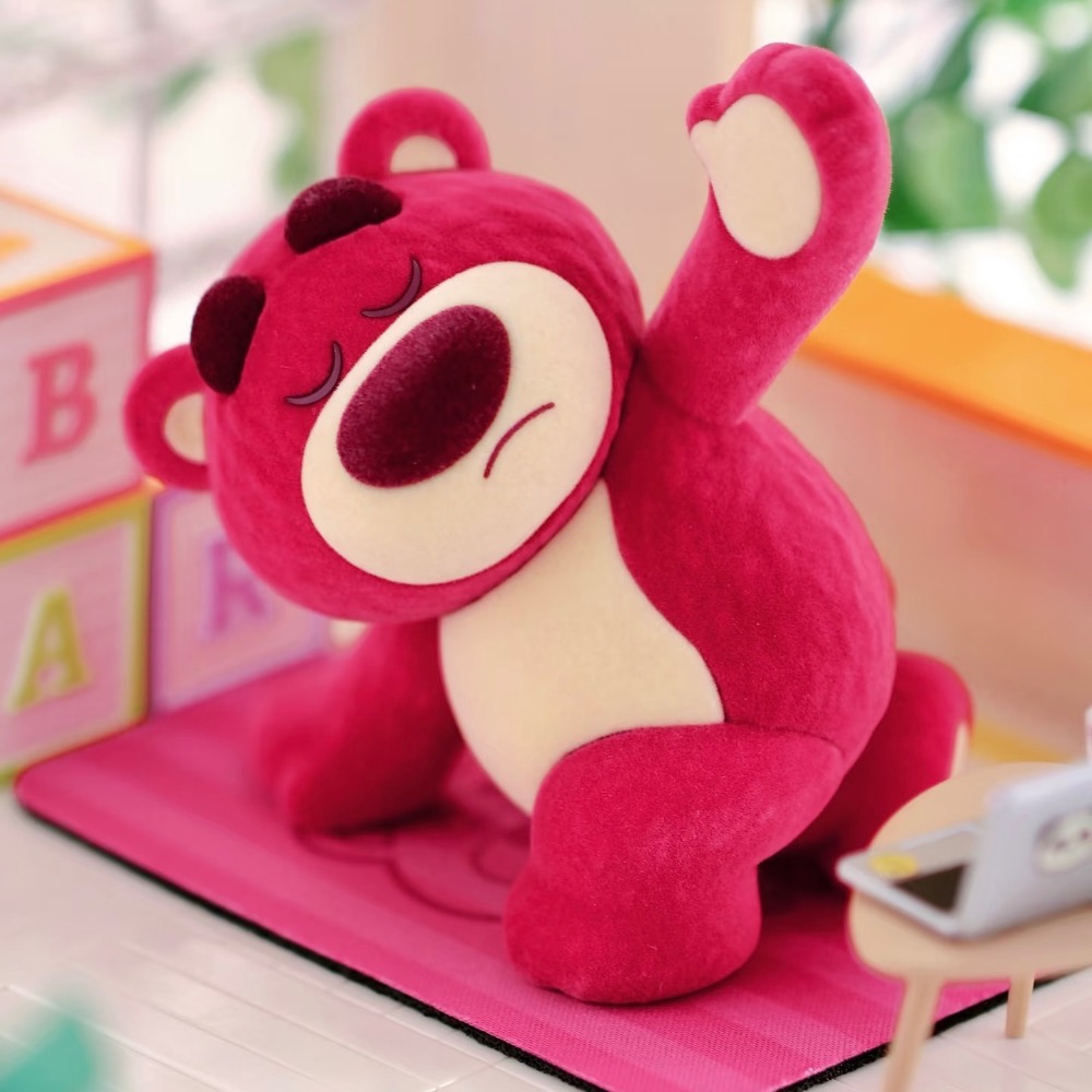 【熊盒子】正版授權🔖DISNEY 迪士尼 熊抱哥 草莓熊 健身了解一下 盲盒 LOTSO 公仔 玩具 禮物-細節圖11