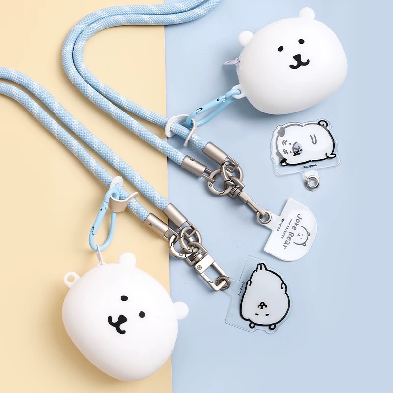 【熊盒子】正版授權🔖 JOKE BEAR 自嘲熊和朋友們系列 手機掛繩 立體小包吊飾 掛件 手機架片 禮盒 禮物-細節圖3