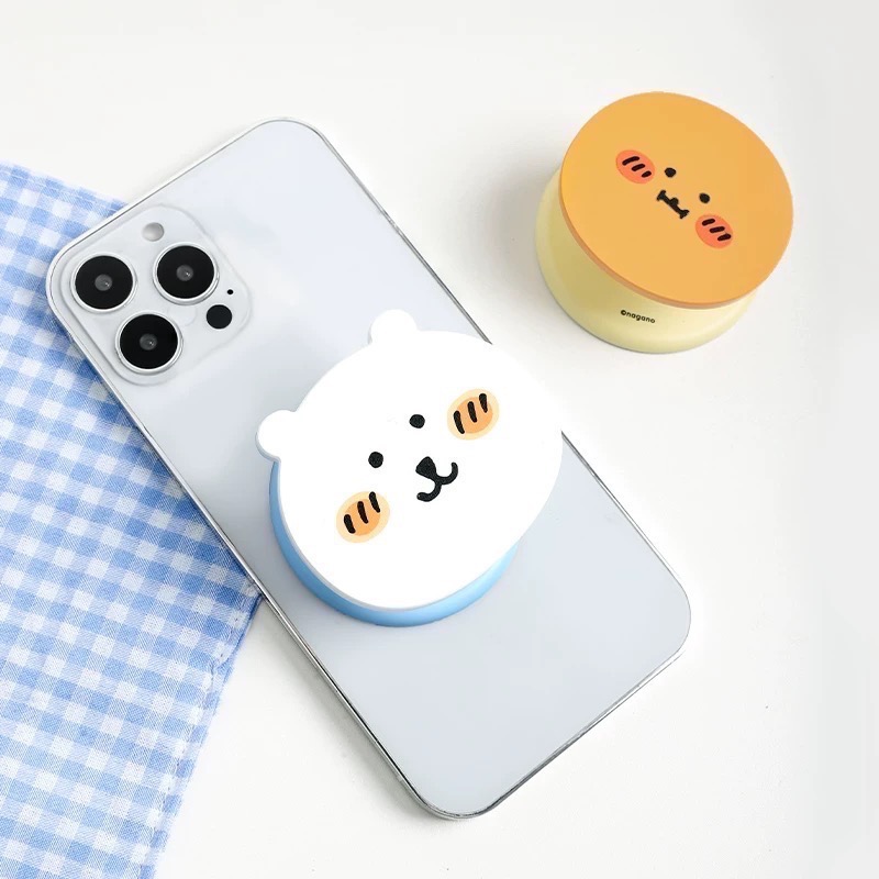 【熊盒子】✨現貨✨正版授權🔖 JOKE BEAR 自嘲熊和朋友們系列 磁吸手機支架 自嘲熊 薯餅 帕格生日禮物 禮物-細節圖2