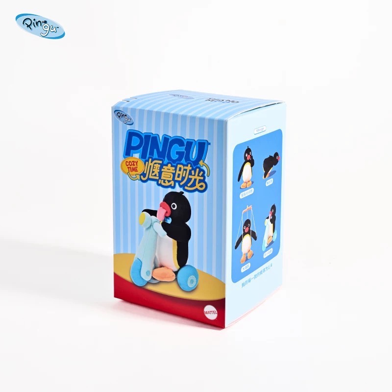 【熊盒子】 正版授權🔖企鵝家族PINGU 愜意時光 盲盒 毛絨公仔 玩偶 包包掛飾 禮物-規格圖8