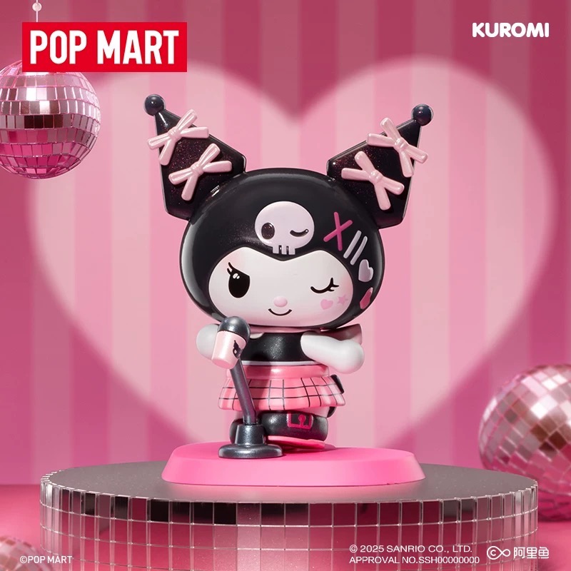 【熊盒子】正版授權🔖POPMART SANRIO 三麗鷗 粉色派對系列 盲盒 一中盒 玩具 擺設 禮物 展示盒 壓克力-細節圖2