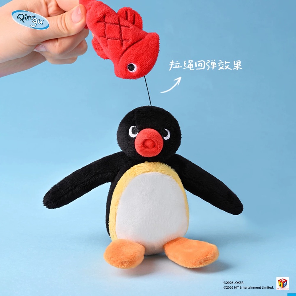 【熊盒子】 正版授權🔖企鵝家族PINGU 情緒小波動 盲盒 一中盒 毛絨公仔 包包掛飾 毛絨掛件 吊飾 禮物-細節圖6