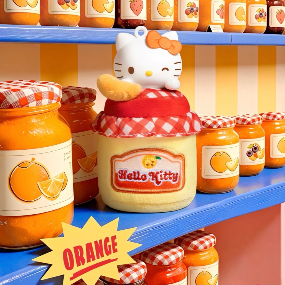 【熊盒子】 正版授權🔖 三麗鷗 HELLO KITTY 凱蒂貓 美味便利店 香薰毛絨掛件 盲盒 吊飾 禮物-細節圖11