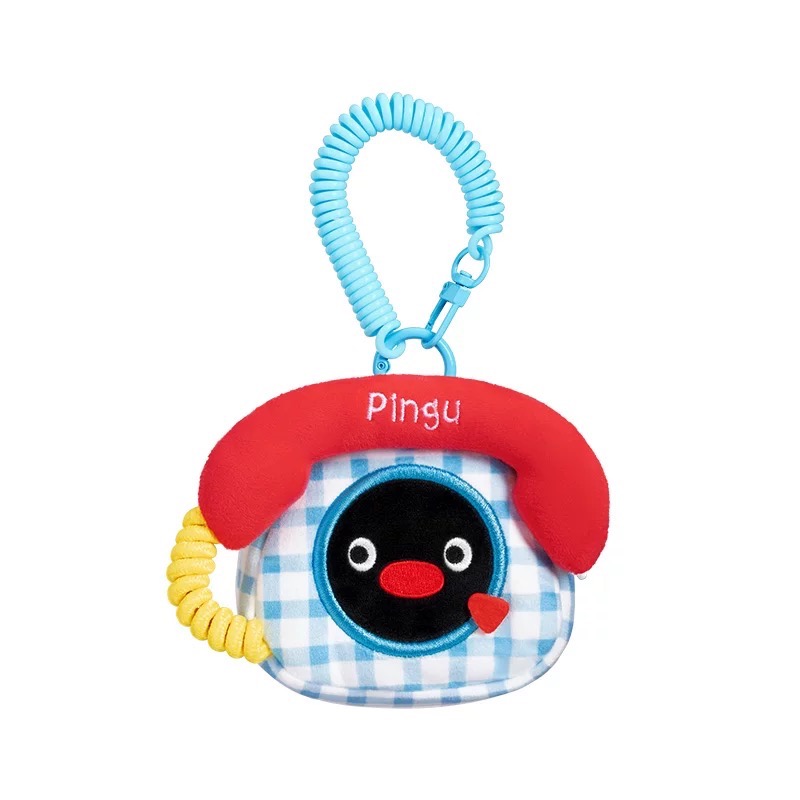 【熊盒子】 正版授權🔖馬克圖布 企鵝家族PINGU 家居系列 毛絨掛件 吊飾 枕頭 拖鞋 馬桶 床 沙發 房子 電話-規格圖9