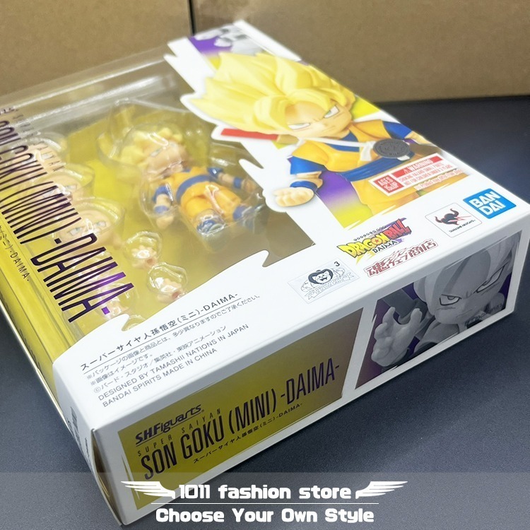全新 台灣 現貨 S.H.F SHF 七龍珠 DAIMA 大魔 超級賽亞人 孫悟空 小悟空 可動 公仔 景品-細節圖2