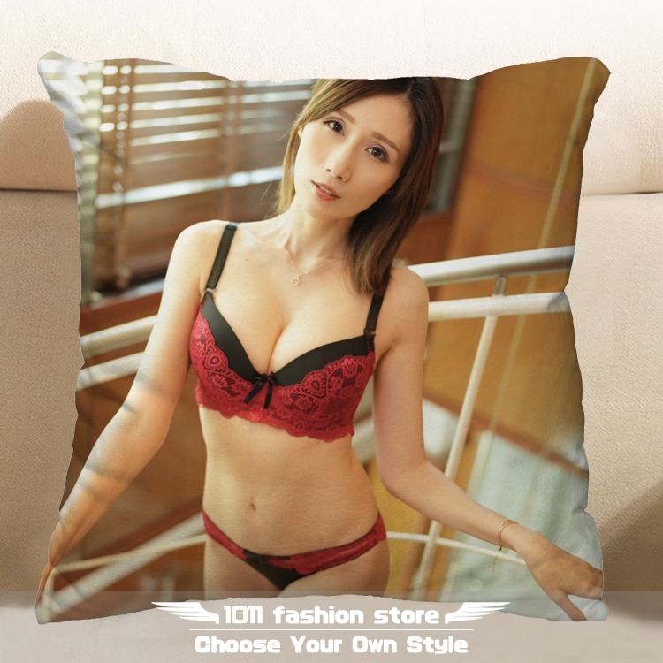 全新 AV女優 JULIA じゅりあ 方形抱枕 枕頭 抱枕 午睡枕 娃娃 JA-002-規格圖2