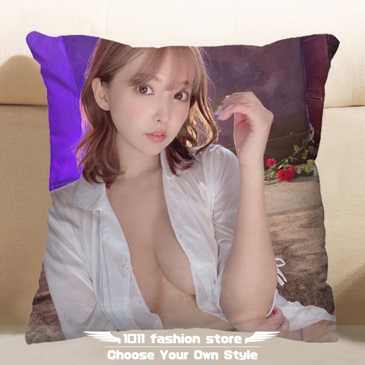 新款 AV女優 SKE48 S1 三上悠亞 方形抱枕 枕頭 抱枕 午睡枕 娃娃 SKE-02-規格圖11