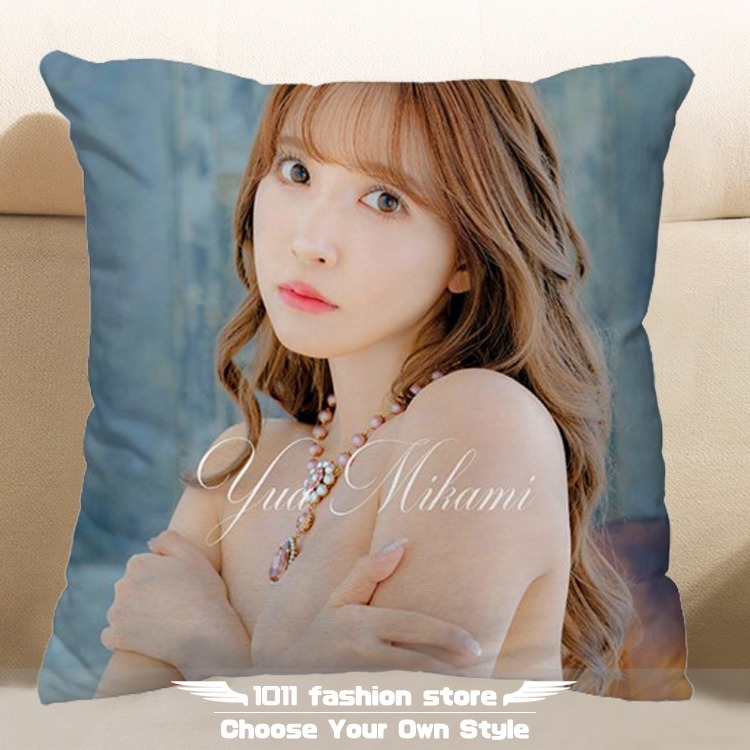 新款 AV女優 SKE48 S1 三上悠亞 方形抱枕 枕頭 抱枕 午睡枕 娃娃 SKE-03-細節圖7