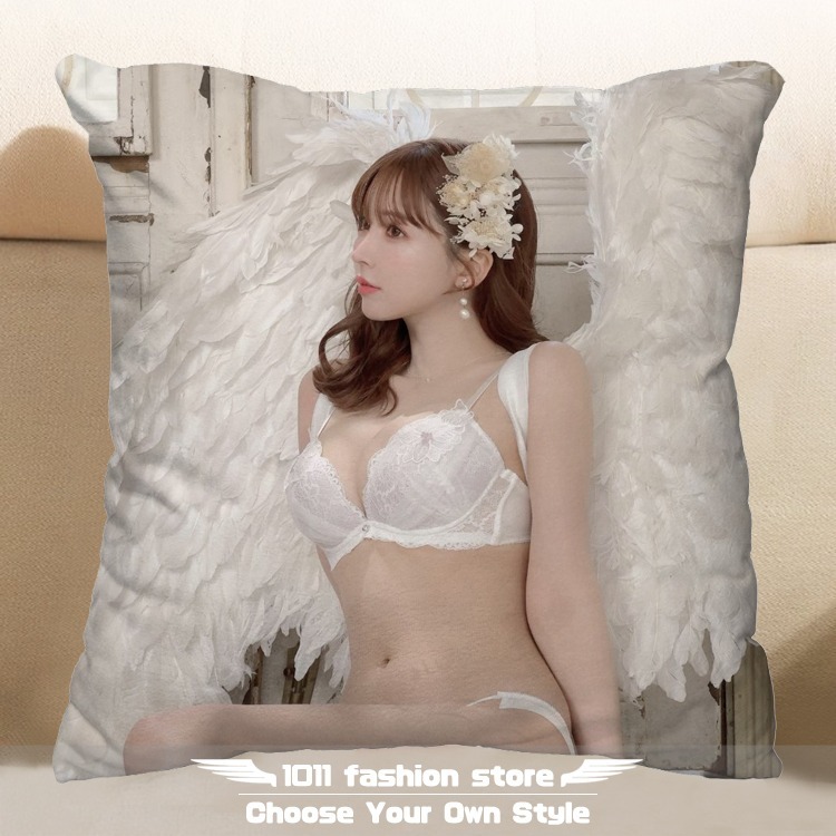 新款 AV女優 SKE48 S1 三上悠亞 方形抱枕 枕頭 抱枕 午睡枕 娃娃 SKE-04-規格圖11