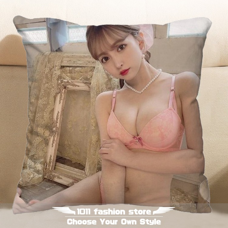 新款 AV女優 SKE48 S1 三上悠亞 方形抱枕 枕頭 抱枕 午睡枕 娃娃 SKE-05-規格圖11