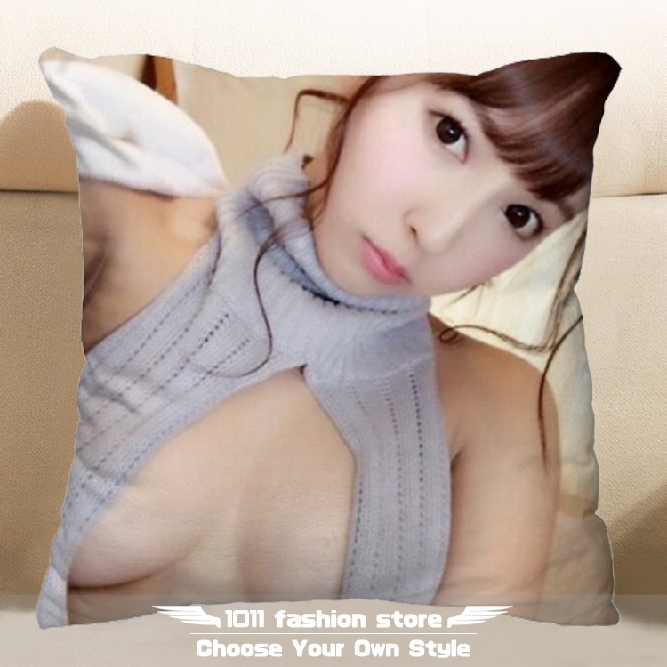新款 AV女優 SKE48 S1 三上悠亞 方形抱枕 枕頭 抱枕 午睡枕 娃娃 SKE-08-細節圖9