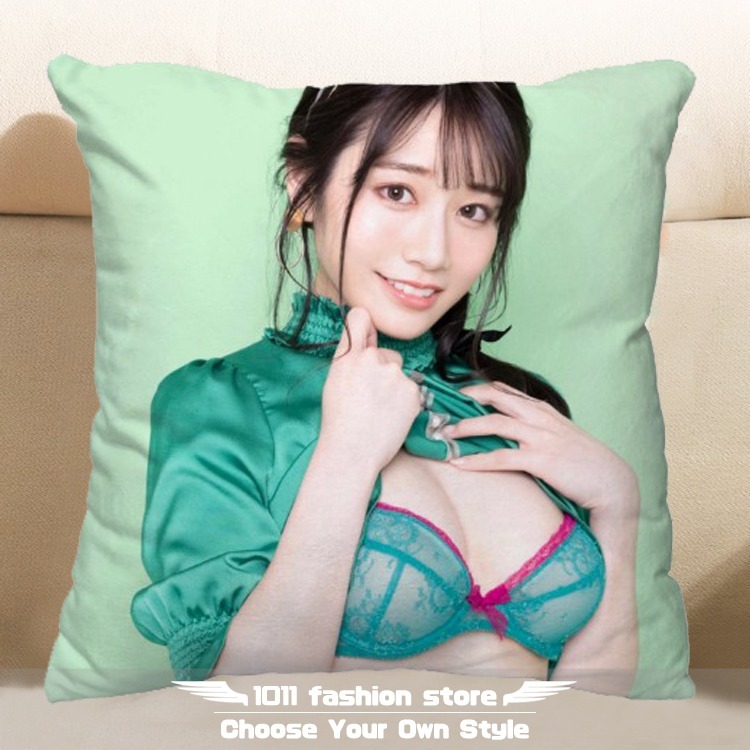 全新 AV女優 S1 河北彩花 河北彩伽 かわきた さいか 方形抱枕 枕頭 抱枕 午睡枕 娃娃 CG-01-規格圖8